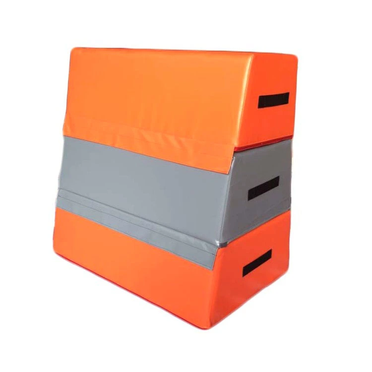 صندوق قفز ناعم ذو ثلاثة أقسام مربعة الشكل